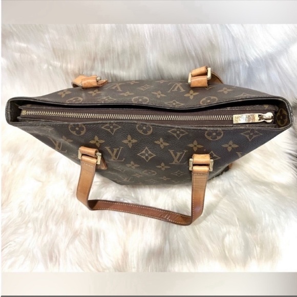 GREAT CONDITION! Authentic Louis Vuitton Cabas Piano Shoulder Bag Tote Handbag - Picture 6 of 16